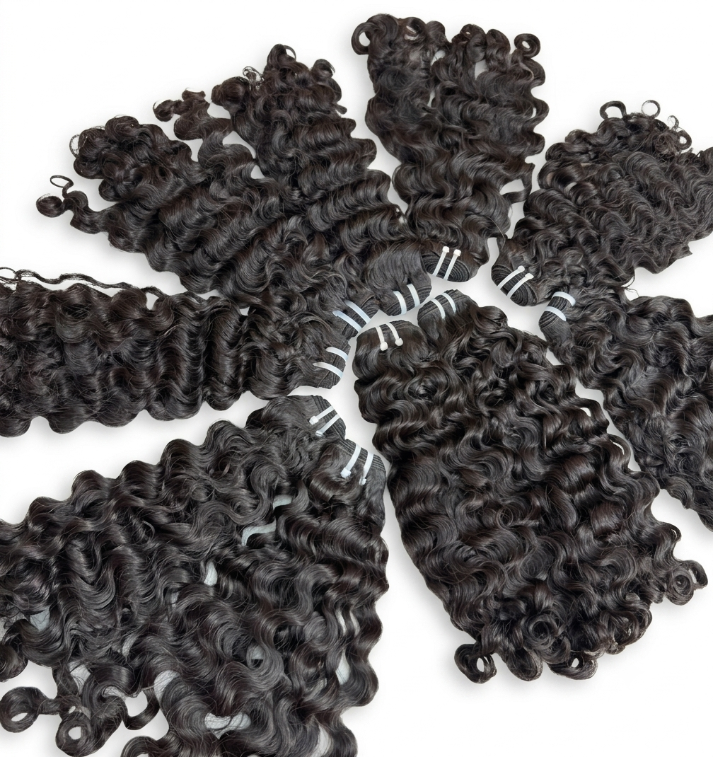 Raw Single Drawn Hair (100g)
